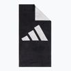 adidas Handtuch 3 Bar S schwarz/ weiß