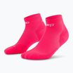 CEP Damen Kompressionssocken Run Low Cut 5.0 rosa