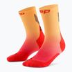 CEP Herren Kompressionssocken Run Edt. Gradient Mid Cut Compression 5.0 rot/marigold fade