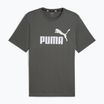 Herren PUMA Es Logo Tee (S) mineralgrau T-shirt