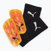 PUMA Ultra Flex Sleeve Schienbeinschoner sunset glow/sun stream/puma schwarz