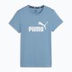 PUMA ESS Logo Tee für Damen zen blau