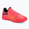 PUMA Future 7 Play TT Fußballschuhe sunset glow/puma schwarz/sun stream