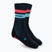 CEP Miami Vibes 80's Herren Kompression Laufsocken schwarz/blau/rosa