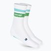 CEP Miami Vibes 80's Herren Kompression Laufsocken weiß/grün aqua