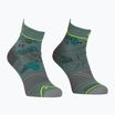 Herren-Trekkingsocken ORTOVOX Alpine Light Quarter grau 5489100003