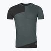Herren ORTOVOX 120 Tec Trekkinghemd dunkel arktisch grau