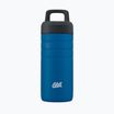 Esbit Majoris Edelstahl-Thermobecher mit Isolierdeckel 450 ml Vlies blau