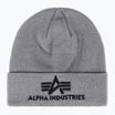 Alpha Industries 3D grau heather Kappe