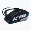 YONEX Tennistasche 92426 Pro Schlägertasche 6 Stück schwarz/silber