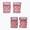 Globber Toddler tiefes Pastellrosa/Formen Babyschützer-Set