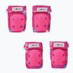 Globber Toddler tief rosa/Blumen Babyschützer-Set