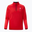 Sweatshirt Hoodie Herren Descente Shoulder Trim T-Neck electric red