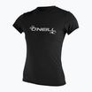 Schwimm T-Shirt Damen O'Neill Basic Skins Sun Shirt black