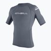 Herrenschwimm-Shirt O'Neill Basic Skins Rash Guard grau 3341