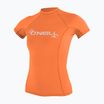 Damen-Schwimm-Shirt O'Neill Basic Skins Rash Guard light Grapefruit