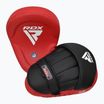 Trainingshandschuhe RDX Apex Curved Training Boxing Pads red