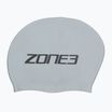 Schwimmkappe ZONE3 Long Hair silver