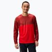 Herren Endura Core Gedruckt Flamme rot Radfahren Longsleeve