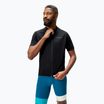 Herren Endura Loop Zipped Fahrradtrikot schwarz