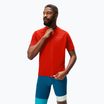 Herren Endura Loop Zipped Flamme rot Fahrradtrikot