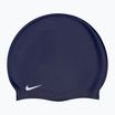 Nike Solid Silikon Badekappe navy blau 93060-440