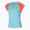 Damen Laufshirt Mizuno Printed Tee blau 62GAA20127