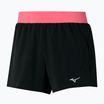 Lauf Shorts Damen Mizuno Alpha 4.5 black/coral