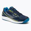 Herren-Tennisschuhe Mizuno Break Shot 4 AC Kleid blau / jet blau / Schwefel Frühling