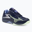 Volleyballschuhe Kinder Mizuno Lightning Star Z7 Jr eblue/tech green/lolite