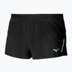 Herren Laufshorts Mizuno Aero Split 1.5 schwarz