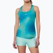 Damen Lauftank Top Mizuno Impulse Core Graphic Tank Eierschalenblau