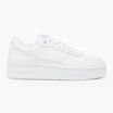 Schuhe Damen Lacoste T-Clip Platform white