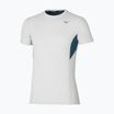 Herren Mizuno DryAeroFlow Tee nimbus cloud Laufshirt