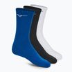 Mizuno Training 3P Socken weiß/schwarz/mugen blau