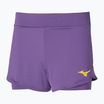 Damen Tennisshorts Mizuno Flex Short patrizisch lila