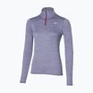 Damen Laufshirt Mizuno Impulse Core Half Zip Kadett