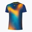 Shirt Herren Mizuno Frontier Shadow Graphic Tee bellwether blue