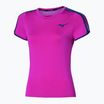 Shirt Damen Mizuno Frontier Tee W fuchsia purple