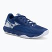 Tennisschuhe Herren Mizuno Wave Enforce Court CC bellwether blue/ white/ fjord blue