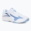 Volleyballschuhe Mizuno Thunder Blade Z white/bellwether blue/bel air blue