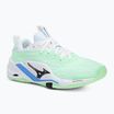 Handball-Schuhe Mizuno Wave Stealth Neo 2 neo mint/black/froniter blue