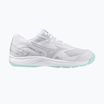 Mizuno Stealth Star 3 Kinderschuhe weiß/blauer Farbton