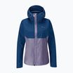 Regenjacke Damen Rab Downpour Eco patriot blue/purple sage