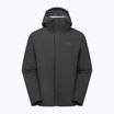 Herren Regenjacke Rab Downpour schwarz
