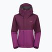 Rab Downpour Damen Regenjacke Maulbeere/Pflaume
