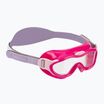 Speedo Sea Squad Kinderschwimmmaske Jr electric pink/miami lilac/blossom/clear