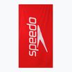 Speedo Logo Handtuch gefüttert rot/weiß