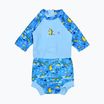 UPF 50+ Kinderoverall Splash About Happy Nappy blau HNSSCSL