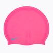 Nike Solid Silicone Kinderschwimmkappe rosa TESS0106-670